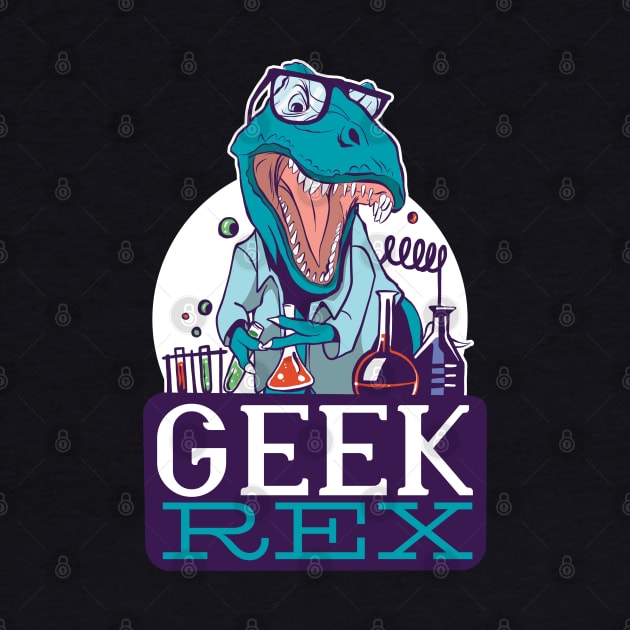 Geek T-Rex by madeinchorley